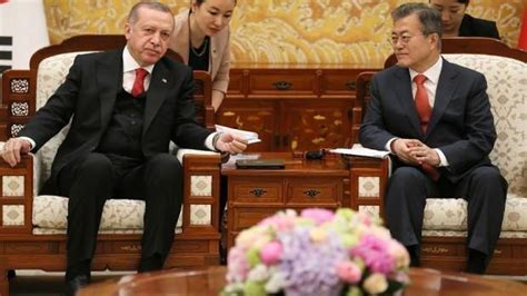 C­u­m­h­u­r­b­a­ş­k­a­n­ı­ ­E­r­d­o­ğ­a­n­­ı­n­ ­z­i­y­a­r­e­t­i­ ­K­o­r­e­ ­b­a­s­ı­n­ı­n­d­a­